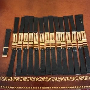 18mm Swiss Made Genuine Lizard Adjustable Deployment Buckle